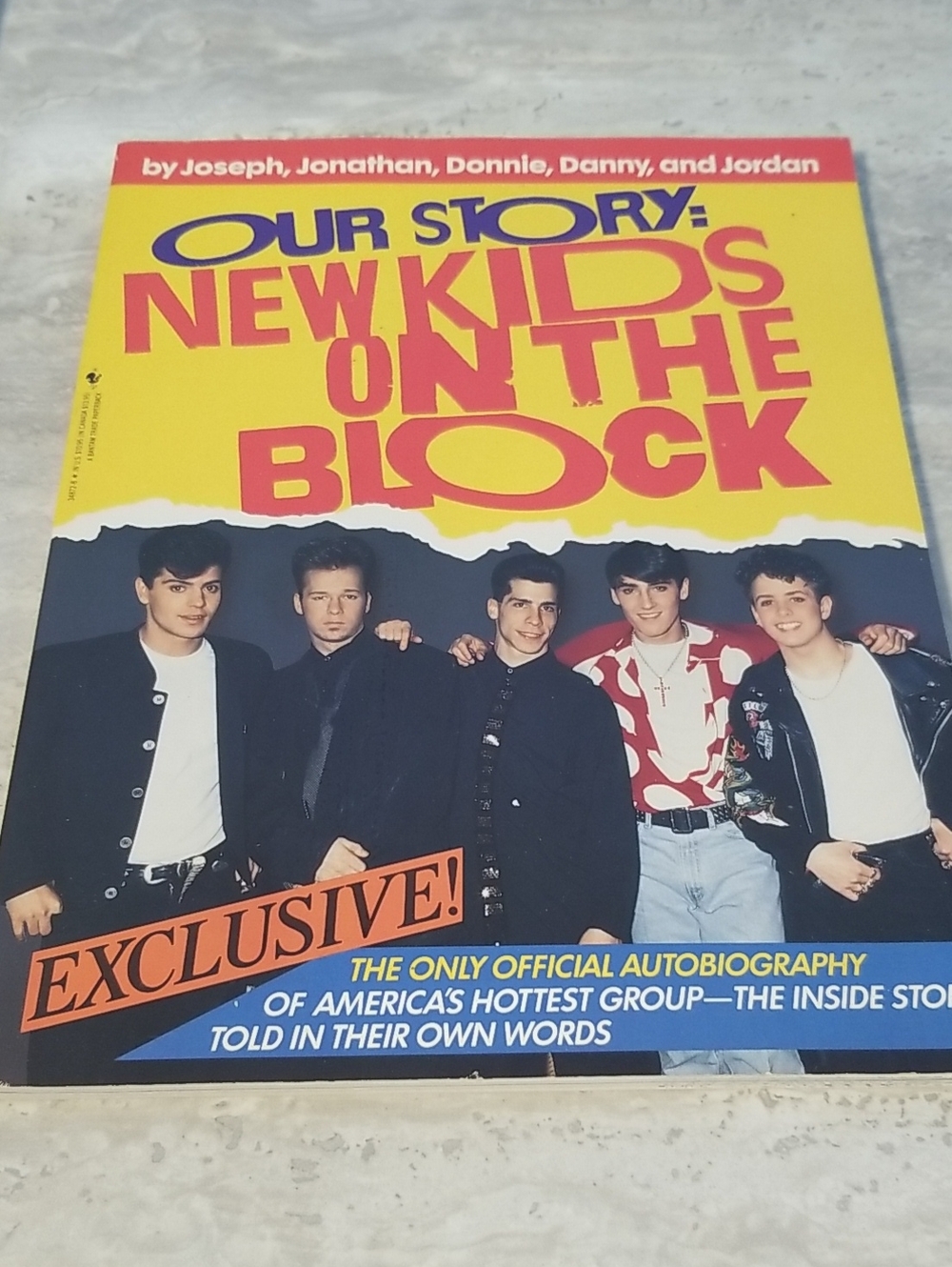 Our Story: New Kids On The Block Softcover book